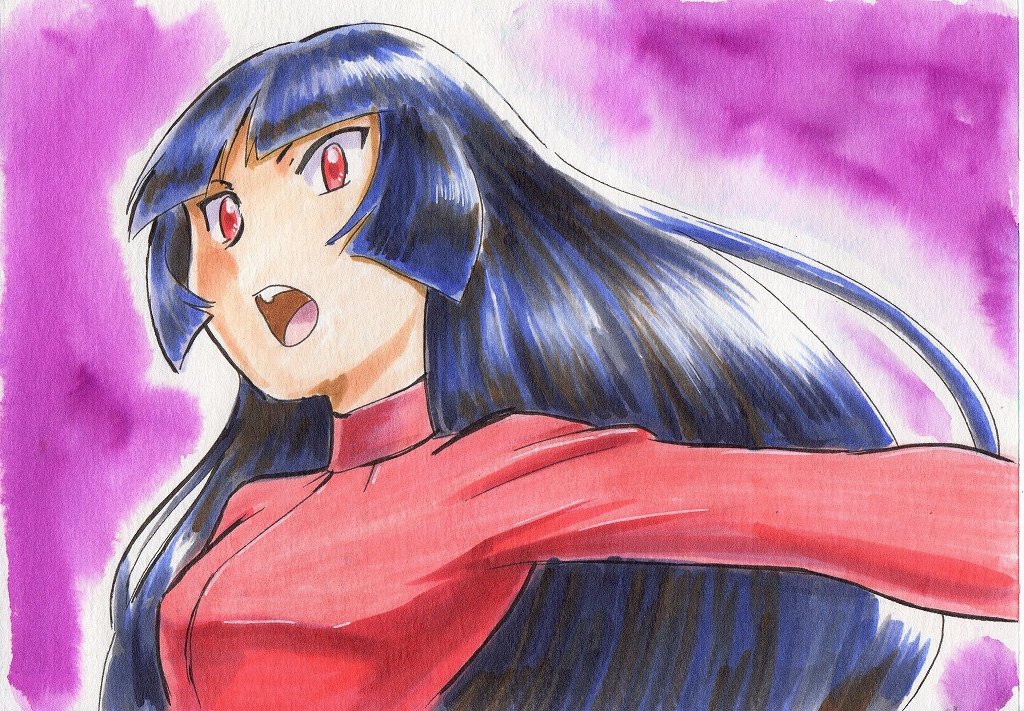 1girl, bodysuit, creatures_(company), game_freak, iwane_masaaki, natsume_(pokemon), nintendo, pokemon, pokemon_(game), pokemon_frlg, red_eyes