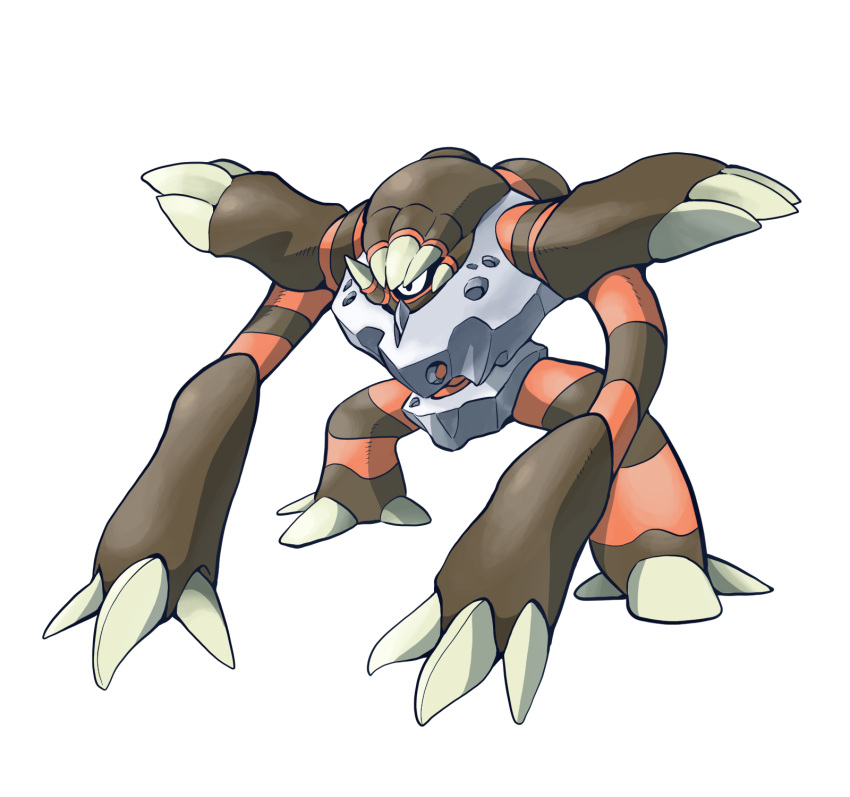 barbaracle, claws, creatures_(company), full_body, fusion, game_freak, gen_6_pokemon, gundam