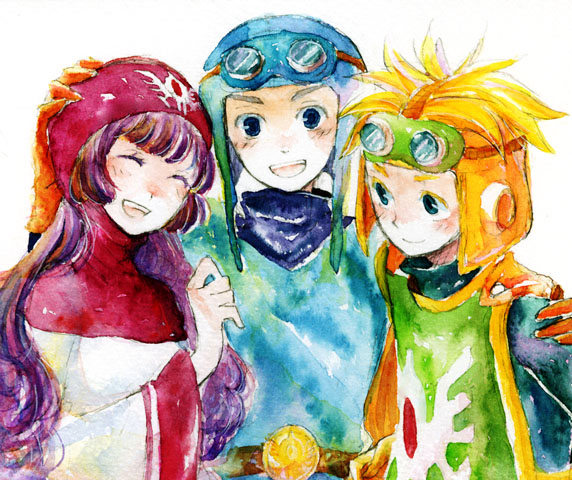 1girl, blonde_hair, closed_mouth, commentary_request, dragon_quest, dragon_quest_ii, dress, long_hair