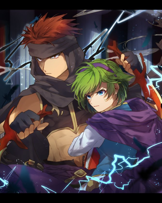 1boy, 1girl, blue_eyes, blush, book, cape, fire_emblem, fire_emblem:_rekka_no_ken