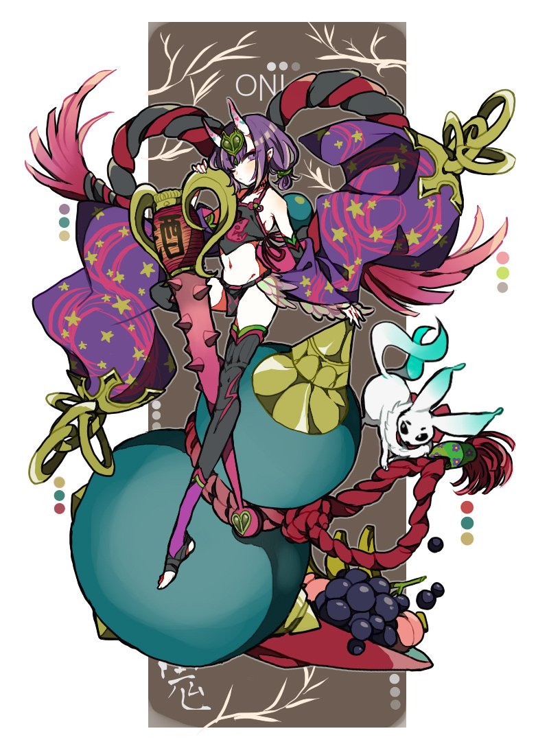 1girl, bangs, bare_shoulders, black_legwear, breasts, club, collarbone, dudou