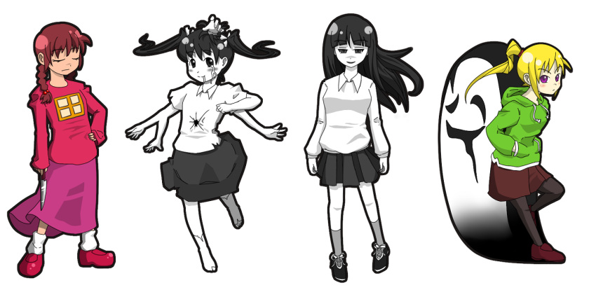 enutsuu, madotsuki, monoe, monoko, poniko, uboa, yume_nikki