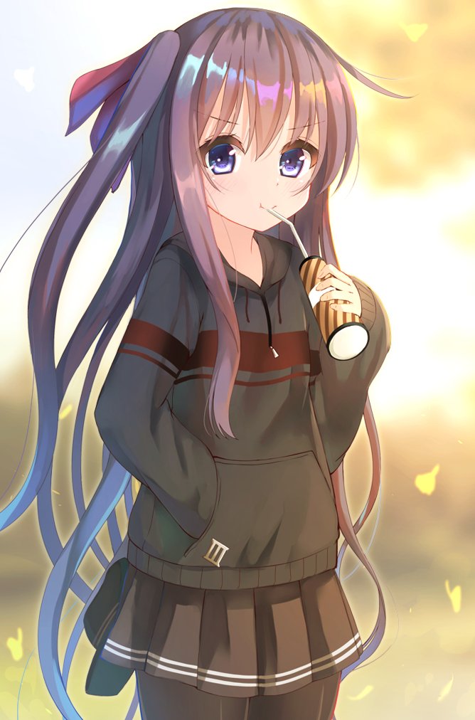 1girl, akatsuki_(kantai_collection), badge, black_hat, black_jacket, black_legwear, black_skirt, commentary_request