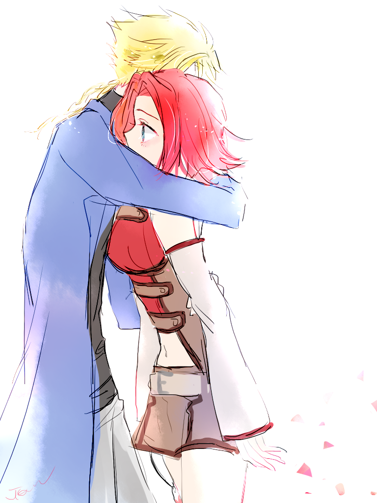 1boy, 1girl, blonde_hair, blue_eyes, code_geass, gino_weinberg, hetero, hidden_face