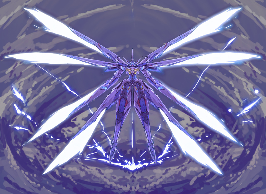 highres, kusanagi_kaoru, mecha, wings, xenogears, xenogears_(mecha)