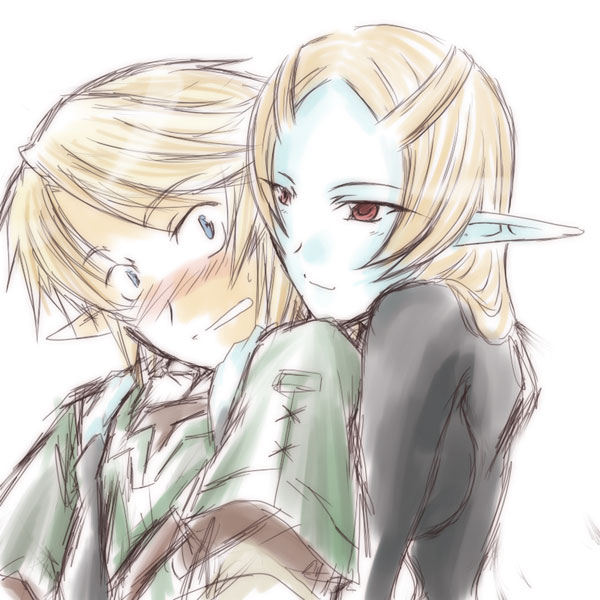 from_behind, link, microspace, midna, nintendo, pointy_ears, spoiler, spoilers