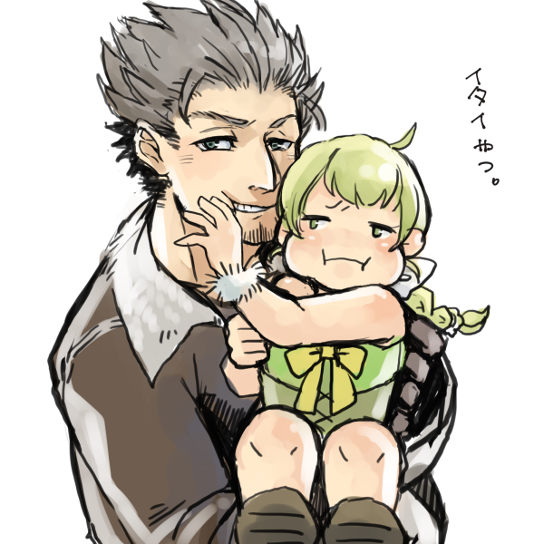 1boy, 1girl, bare_shoulders, bow, commentary_request, green_eyes, green_hair, long_hair