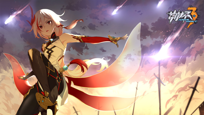 1girl, alternate_costume, backlighting, bangs, boots, bracelet, breasts, china_dress