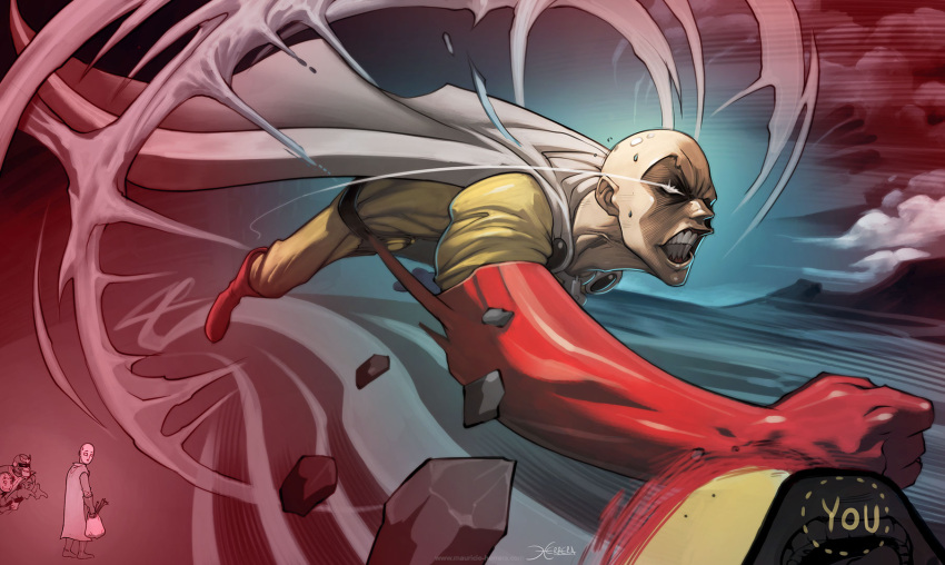 avatar:_the_last_airbender, avatar_legends, bag, bald, battle, cape, character_request, clenched_teeth