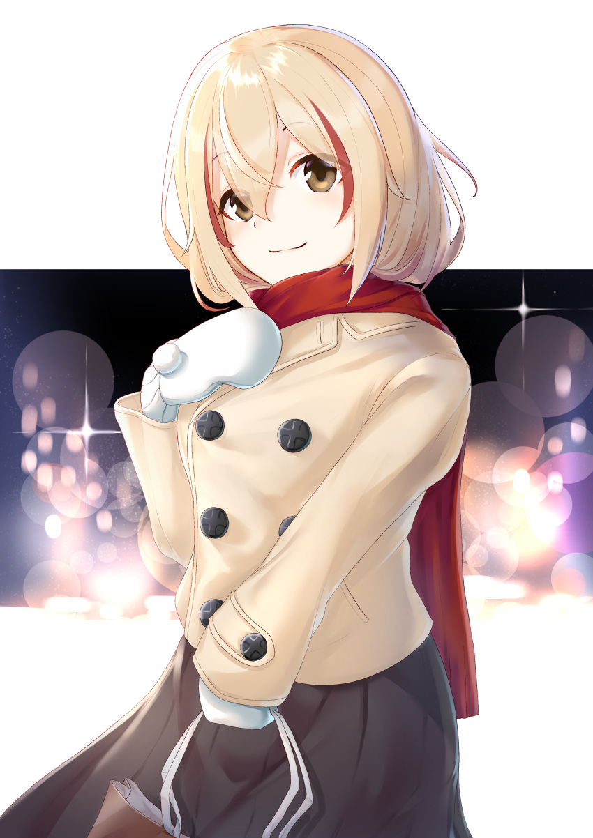 1girl, absurdres, alternate_costume, azur_lane, bangs, blonde_hair, coat, commentary