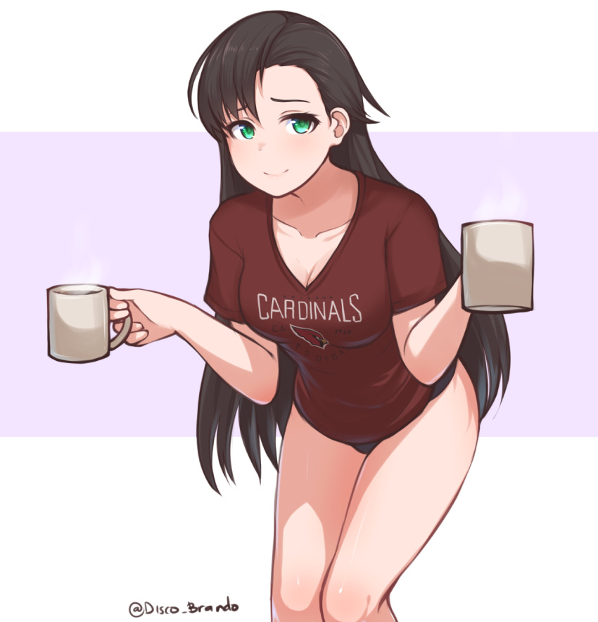 1girl, arizona_(azur_lane), arizona_cardinals, artist_name, azur_lane, black_hair, black_panties, breasts