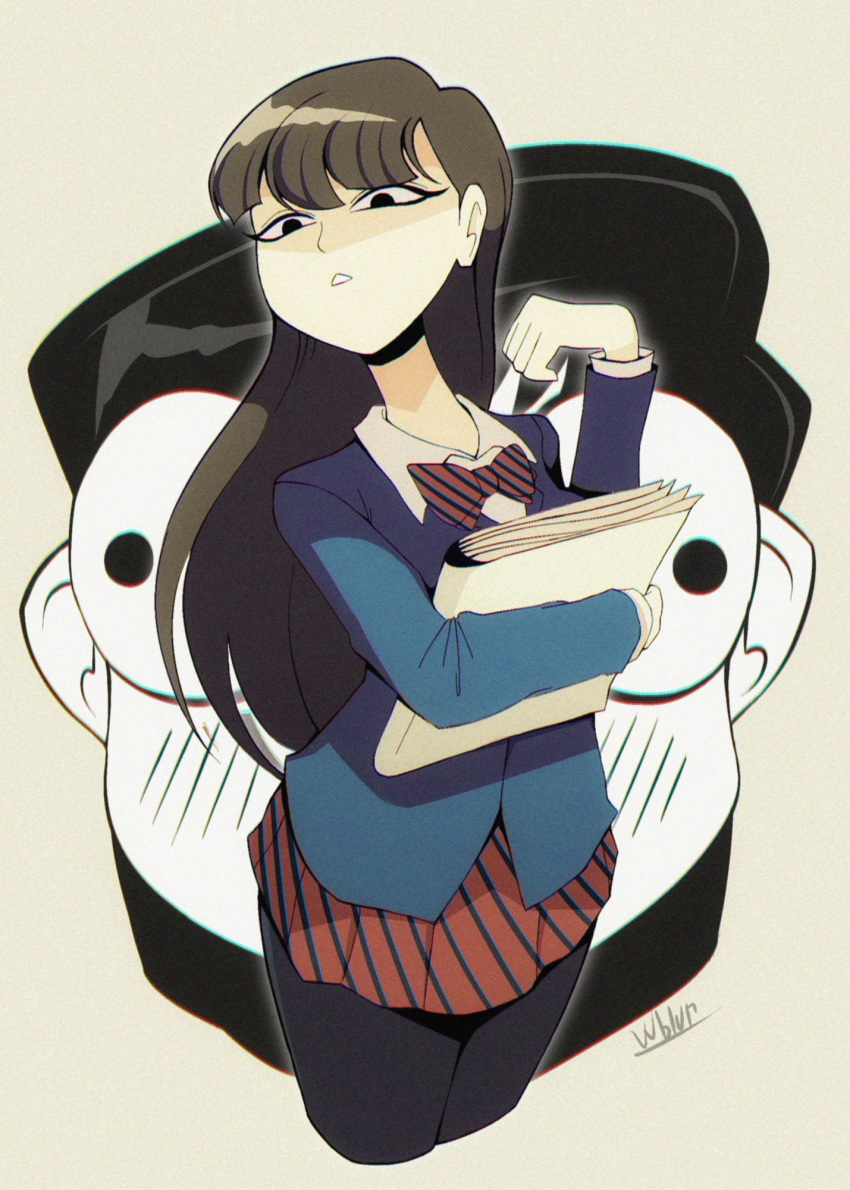 1girl, black_eyes, black_hair, highres, komi-san_wa_komyushou_desu, komi_shouko, long_hair, looking_at_viewer