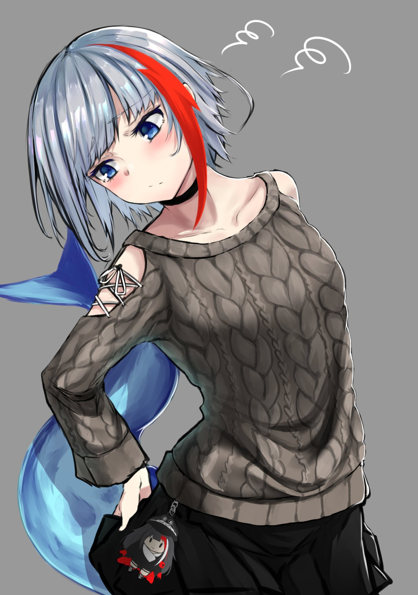 1girl, admiral_graf_spee_(azur_lane), azur_lane, blue_eyes, blush, choker, deutschland_(azur_lane), highres