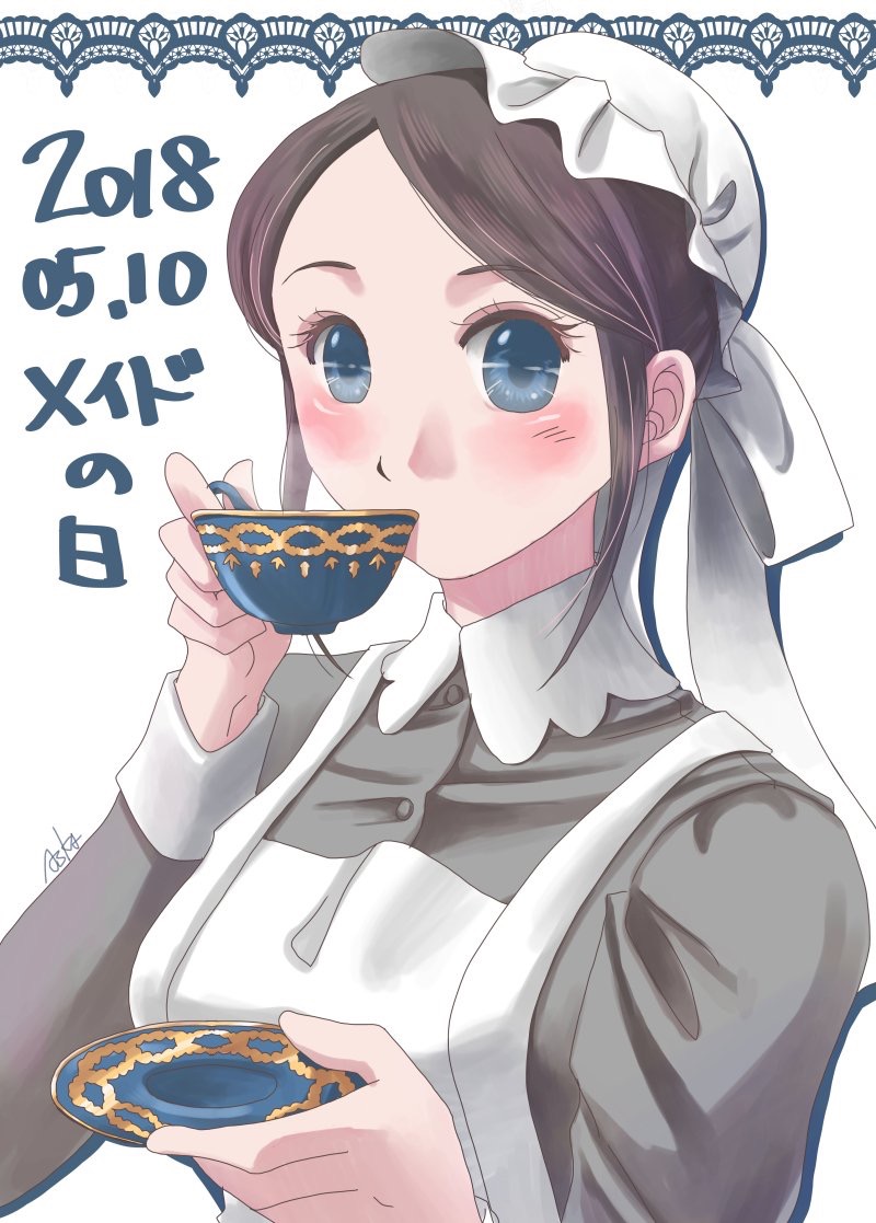 1girl, aska-k, maid, original, victorian_maid