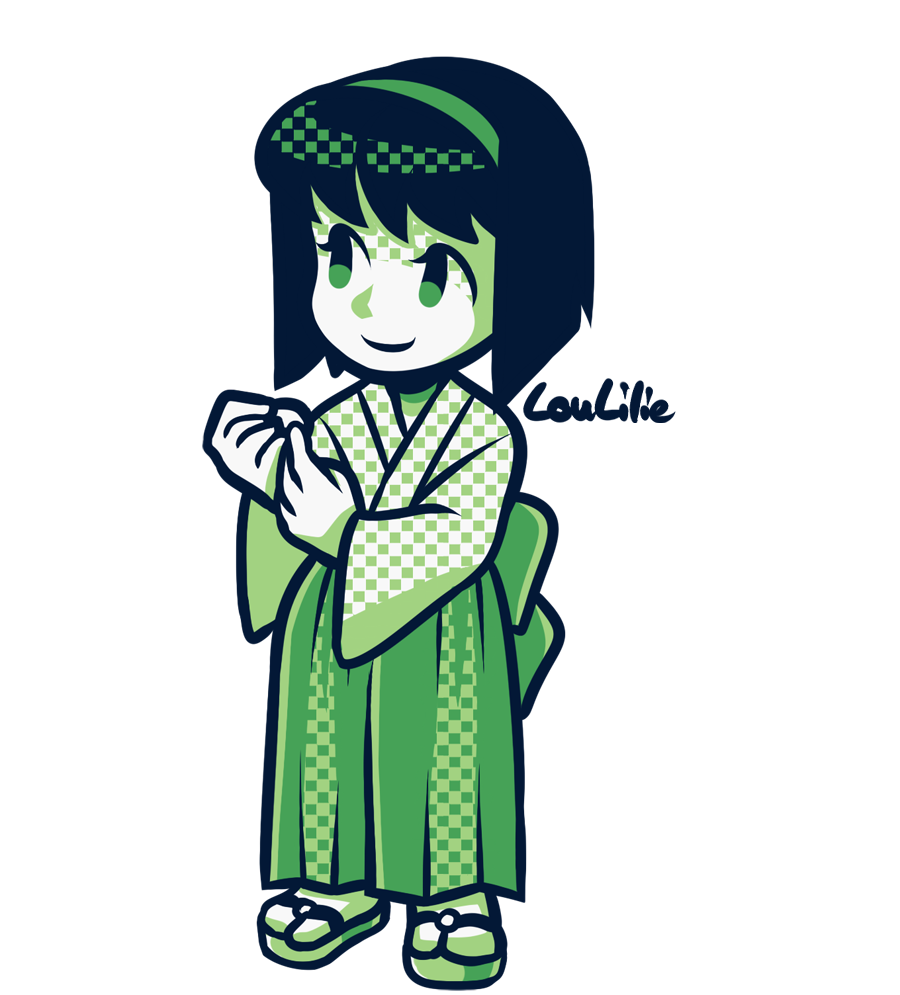 1girl, closed_mouth, commentary, creatures_(company), english_commentary, erika_(pokemon), full_body, game_freak