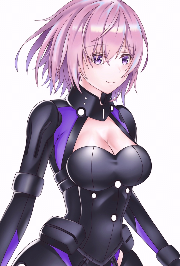 1girl, alonalon002, black_bodysuit, bodysuit, breasts, cleavage, cleavage_cutout, eyebrows_visible_through_hair