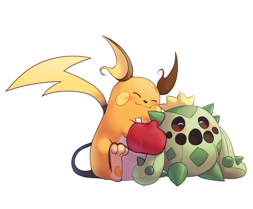 blush, closed_eyes, creatures_(company), game_freak, gen_1_pokemon, gen_3_pokemon, highres, hug
