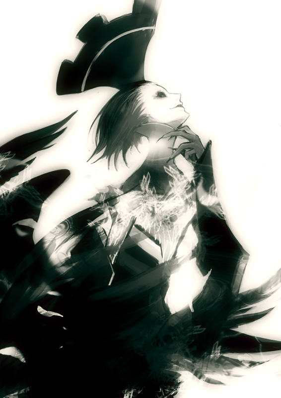 black_hair, monster, nyx_avatar, persona, persona_3, teddy_(artist)