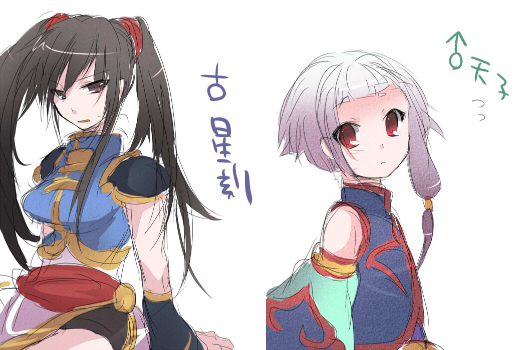 asymmetrical_hair, bad_id, brown_eyes, brown_hair, chinese_clothes, code_geass, genderswap, kurobaru