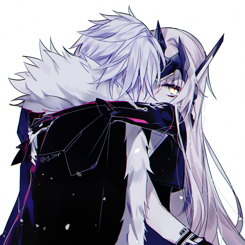 1girl, add_(elsword), code:_ultimate_(elsword), doom_bringer_(elsword), elsword, eve_(elsword), g_ieep, glaring