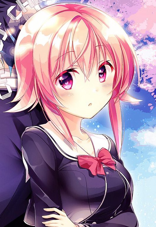 1boy, 1girl, :o, back-to-back, black_jacket, blush, bow, bowtie
