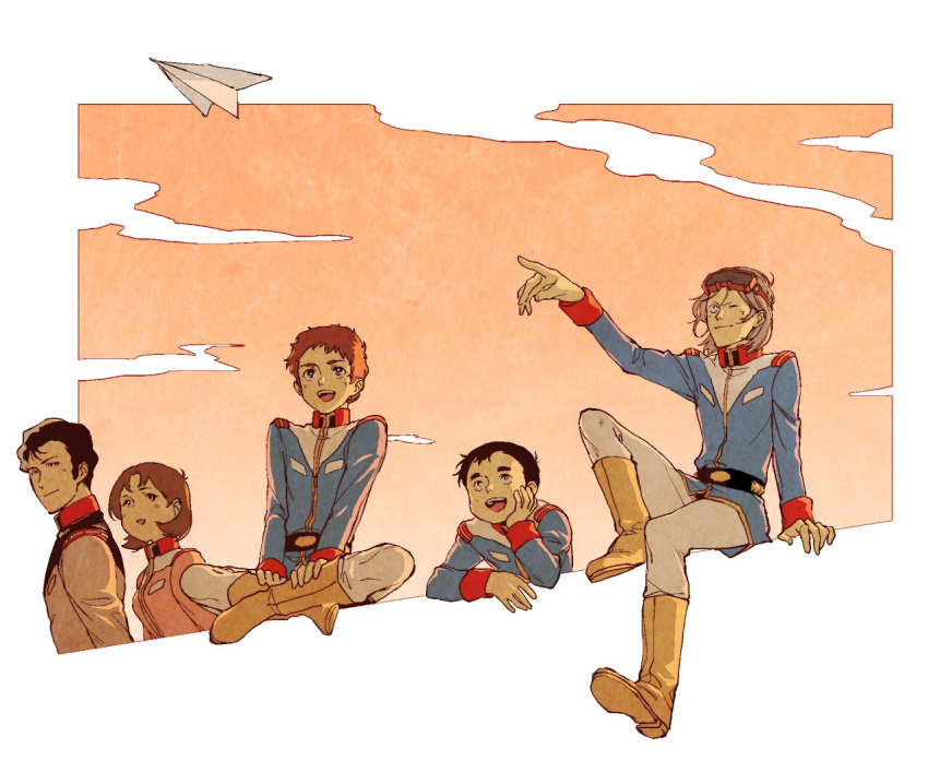 amuro_ray, bright_noa, clouds, goggles, goggles_on_head, gundam, hayato_kobayashi, kai_shiden