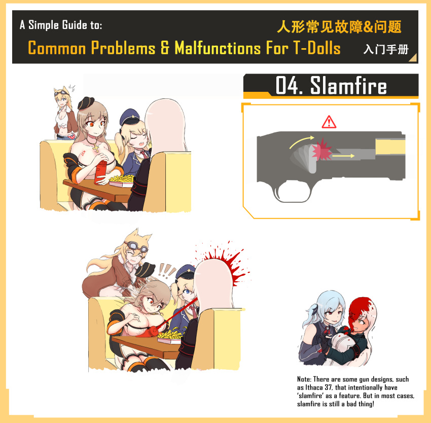 !!, absurdres, animal_ears, awsaedmd, breasts, cleavage, closed_eyes, diagram