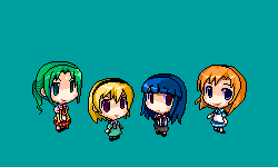 higurashi_no_naku_koro_ni, houjou_satoko, identity, lowres, obscur, oekaki, pantyhose, pixel_art