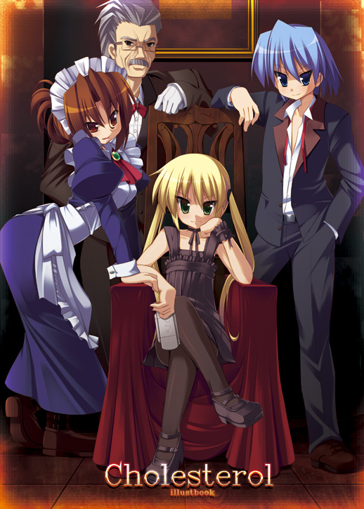 ayasaki_hayate, hayate_no_gotoku!, hoppege, klaus, klaus_seishirou, maria, sanzen'in_nagi, sanzenin_nagi