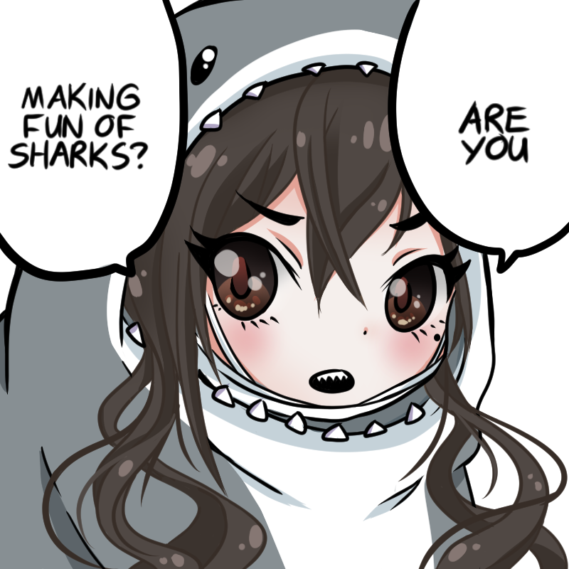 1girl, bangs, blush, brown_eyes, brown_hair, commentary, crossed_bangs, english_commentary