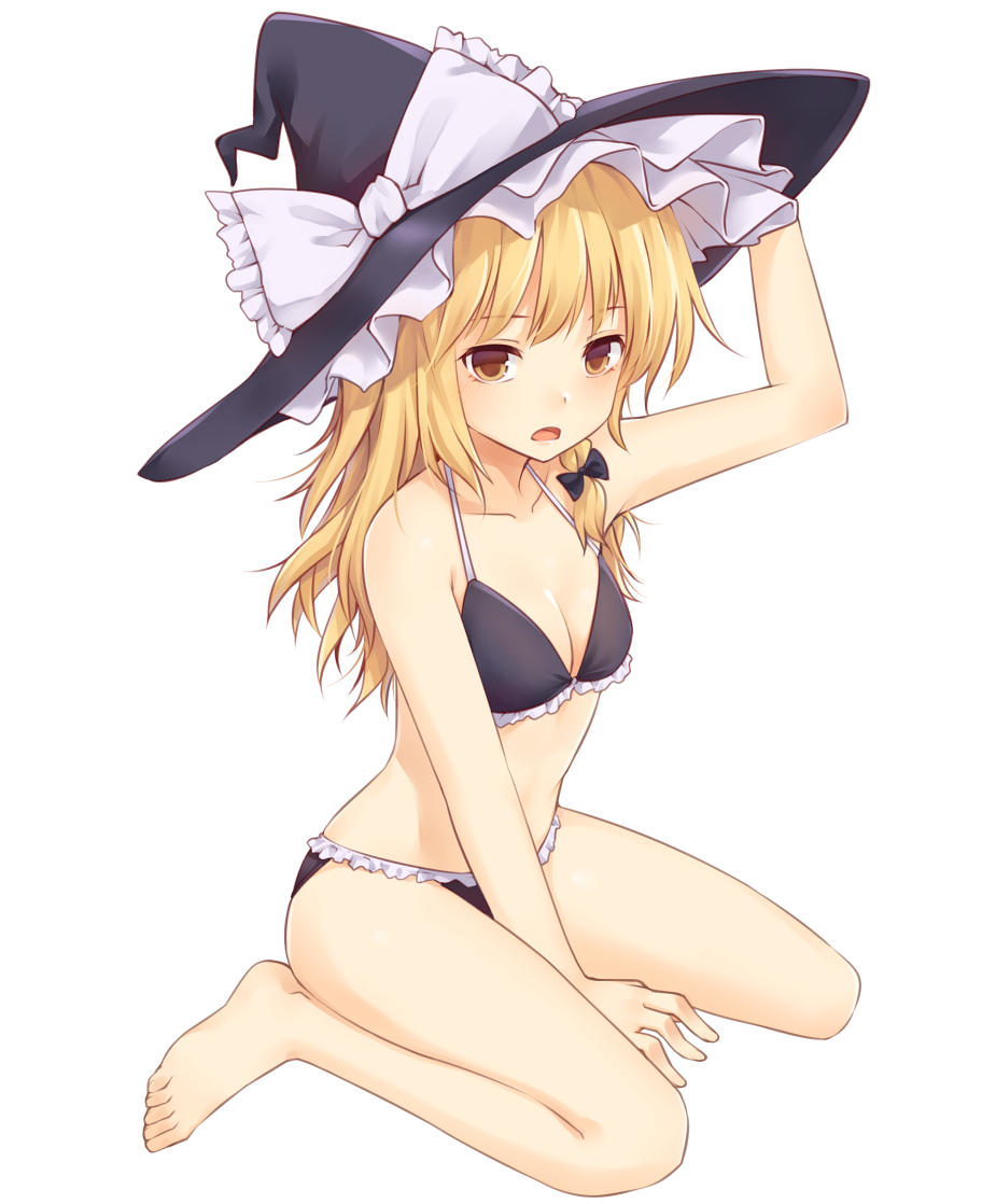 1girl, arm_support, arm_up, bangs, bare_arms, bare_legs, bare_shoulders, barefoot