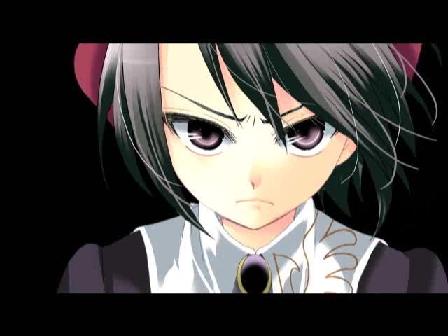 black_hair, cosmic_comic, ico_(pekoguest), kanon_(character), kanon_(umineko), purple_eyes, umineko_no_naku_koro_ni, violet_eyes