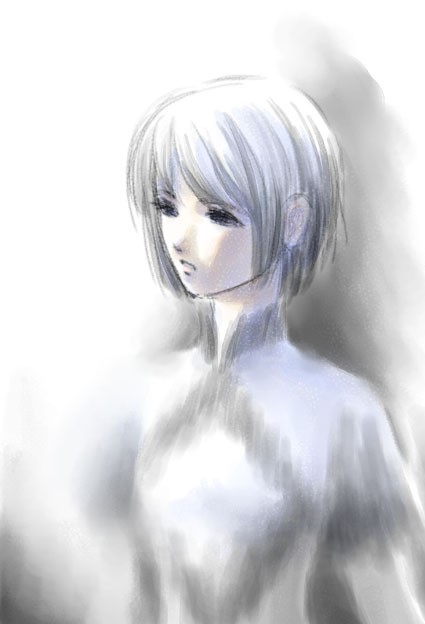 ico_(game), kaoruko_maya, maya_kaoruko, short_hair, solo, yorda