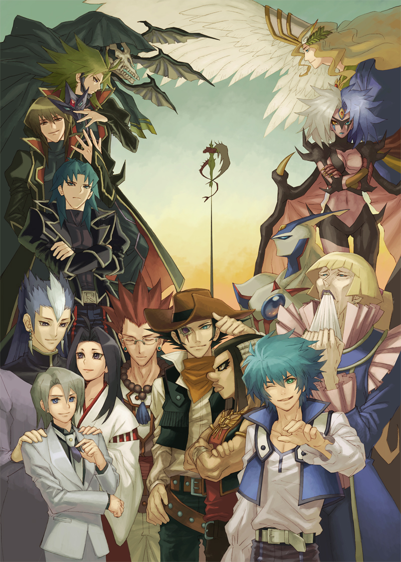 angel_wings, bad_id, demon, edo_phoenix, everyone, fujiwara_yuusuke, johan_andersen, male