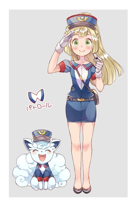 alolan_vulpix, blonde_hair, cosplay, creatures_(company), game_freak, green_eyes, junsaa_(pokemon), junsaa_(pokemon)_(cosplay)