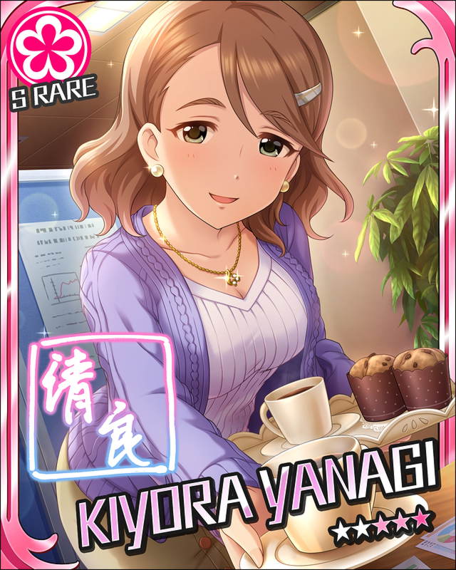 bluah, brown_eyes, brown_hair, character_name, dress, idolmaster, idolmaster_cinderella_girls, short_hair