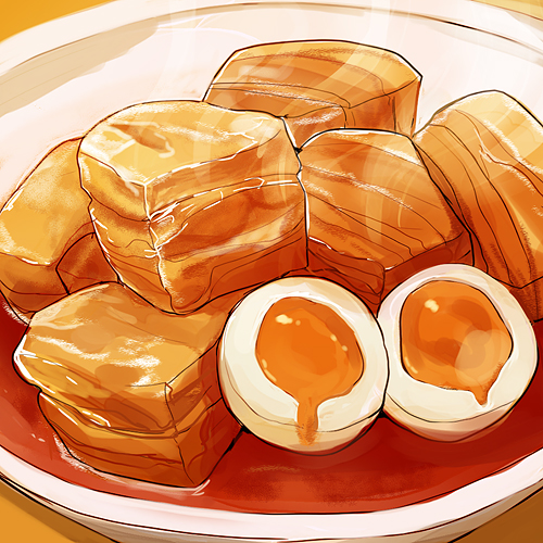 egg, food, indoors, kishiba_yuusuke, lowres, no_humans, original, plate