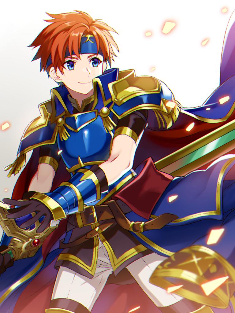 armor, blue_eyes, cape, fire_emblem, fire_emblem:_fuuin_no_tsurugi, fire_emblem_heroes, gloves, headband