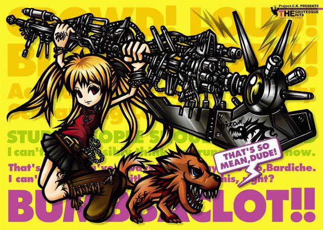 alph, arf, bardiche, fate_testarossa, huge_weapon, mahou_shoujo_lyrical_nanoha, project.c.k., weapon
