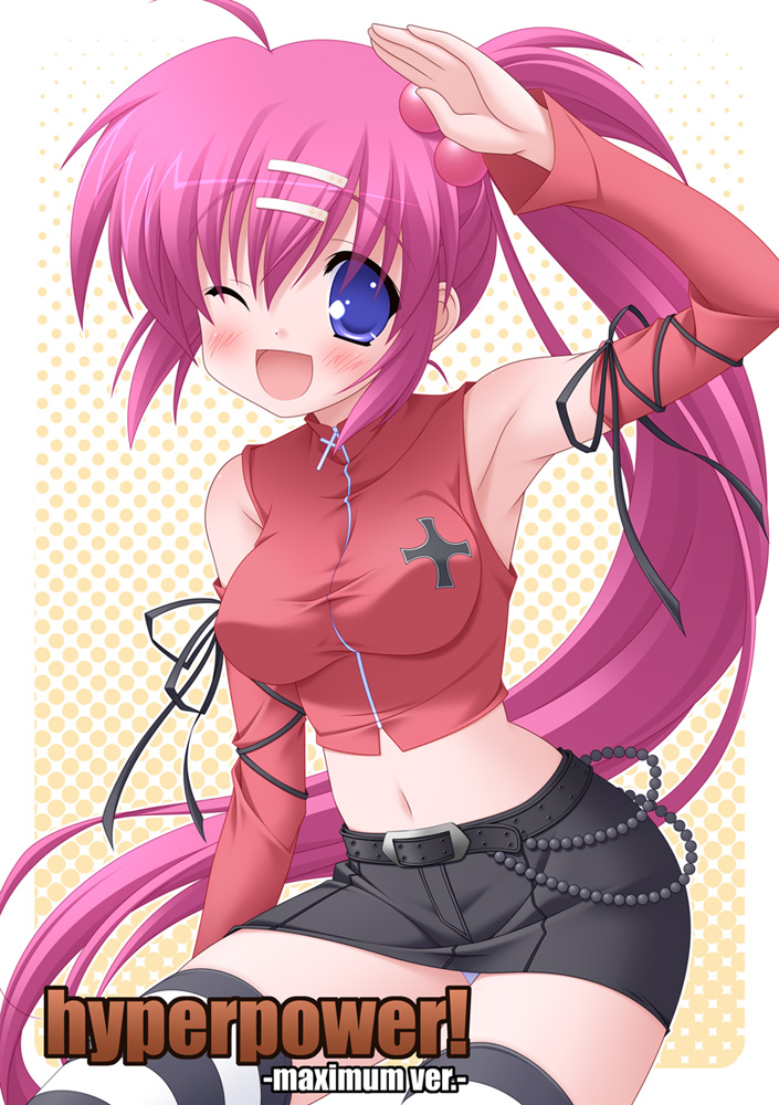 blue_eyes, breasts, detached_sleeves, hair_ornament, hisane, little_busters!, little_busters!!, long_hair