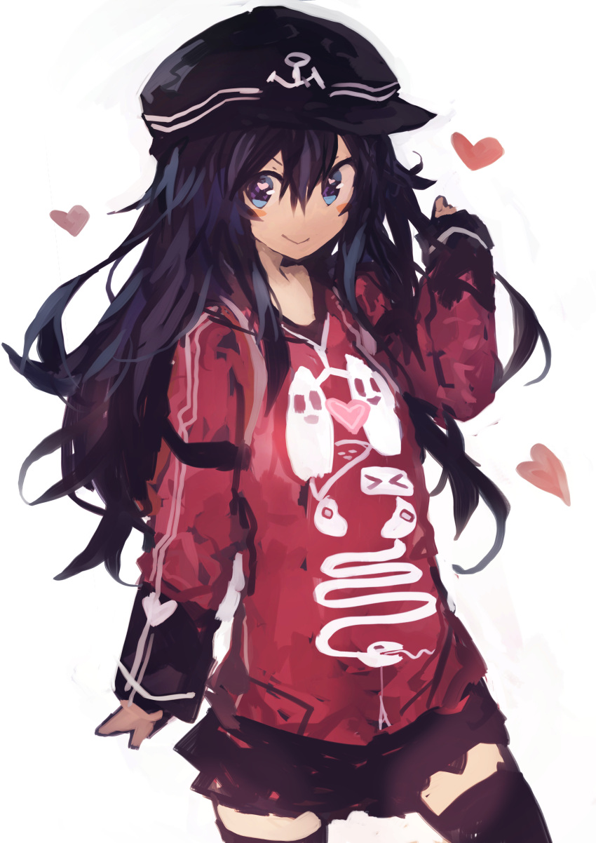 1girl, absurdres, akatsuki_(kantai_collection), alternate_costume, black_hair, blue_eyes, blush_stickers, commentary_request