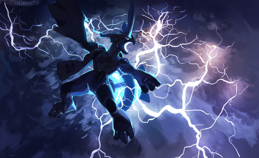 creature, creatures_(company), dark, electricity, full_body, game_freak, gen_5_pokemon, hobermen
