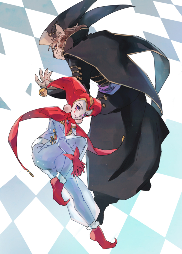 1boy, 1girl, commentary_request, hamagurihime, tagme