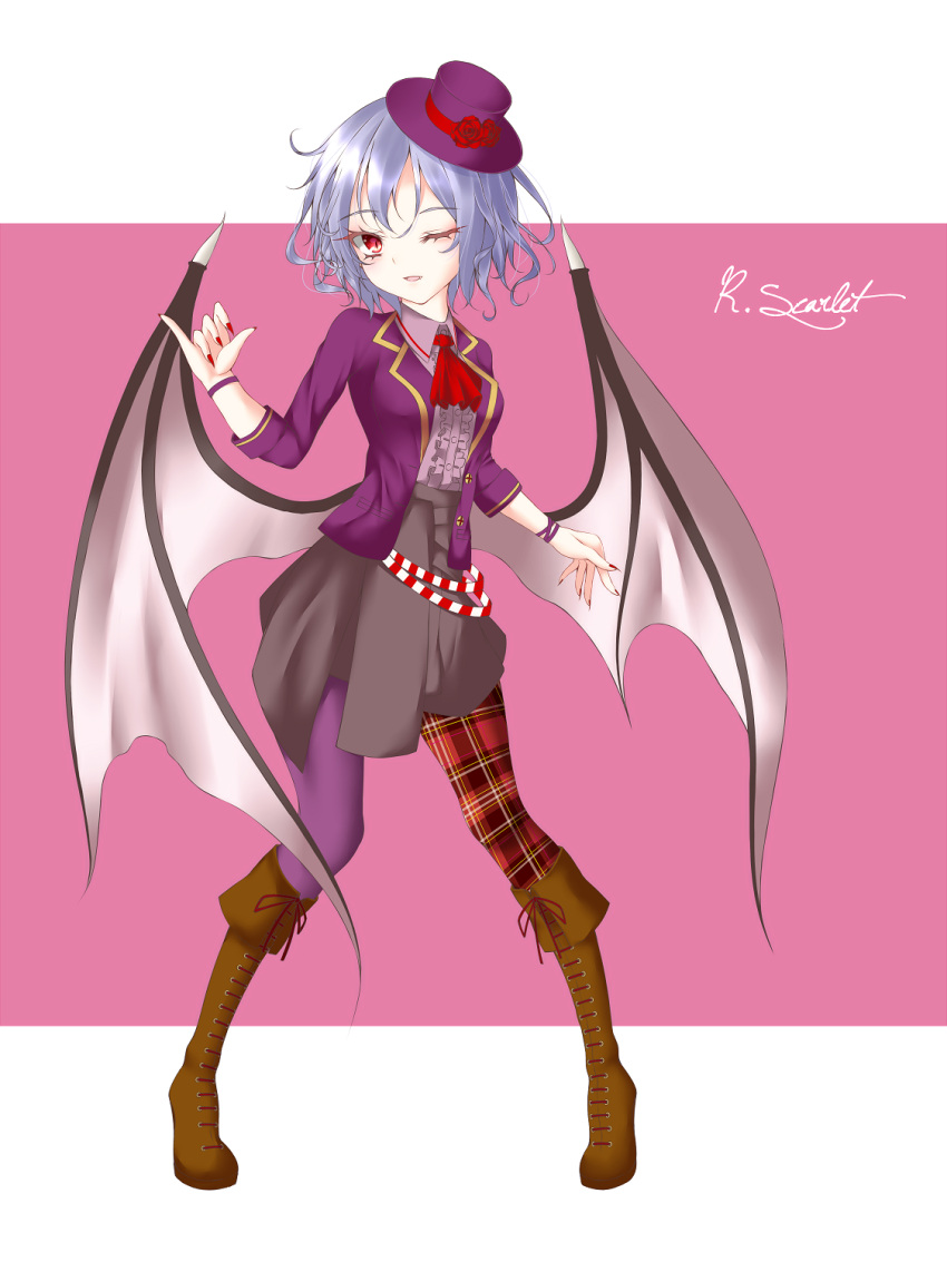 boots, dai_zu_san, highres, remilia_scarlet, touhou