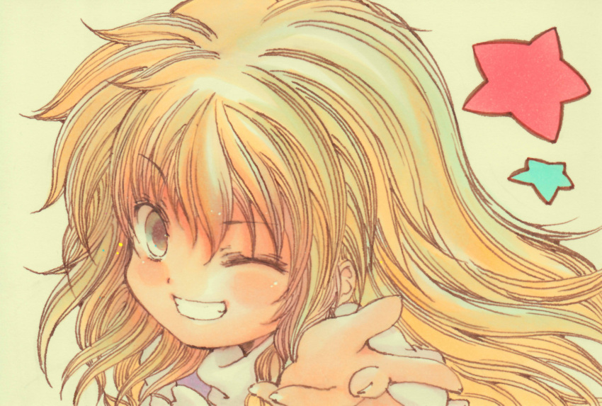 1girl, absurdres, bangs, blonde_hair, blush, eyebrows_visible_through_hair, hair_between_eyes, highres