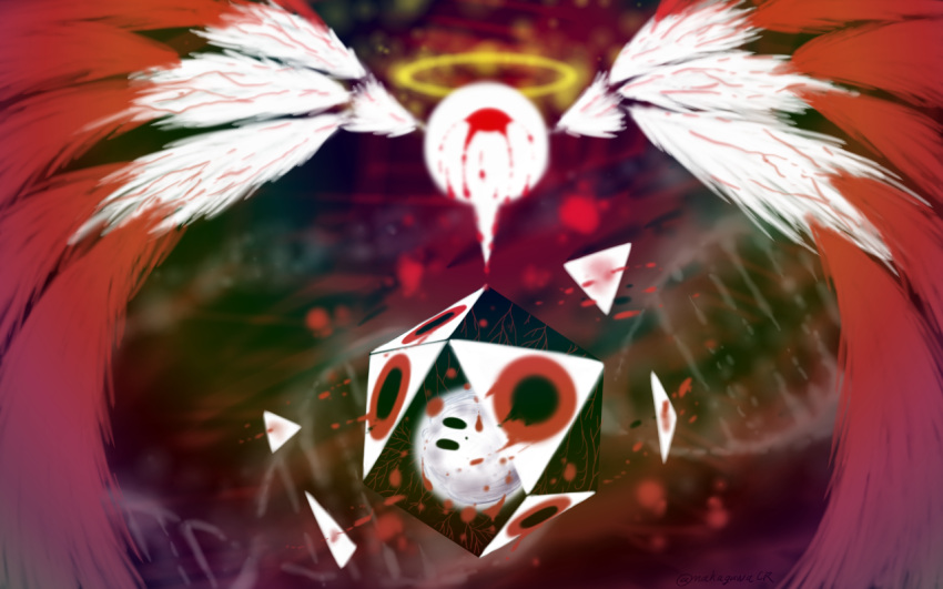 3others, abstract, blood, bloody_tears, commentary, dark_matter_(specie), demon, dna