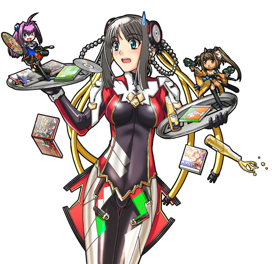 black_hair, cybernetic, gloves, shiny, shiny_clothes, silver_hair, simple_background, skin_tight
