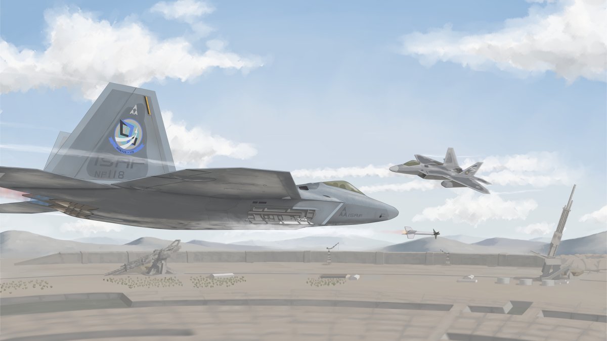 ace_combat, ace_combat_04, ace_combat_7, aircraft, airplane, artist_request, blue_sky, building