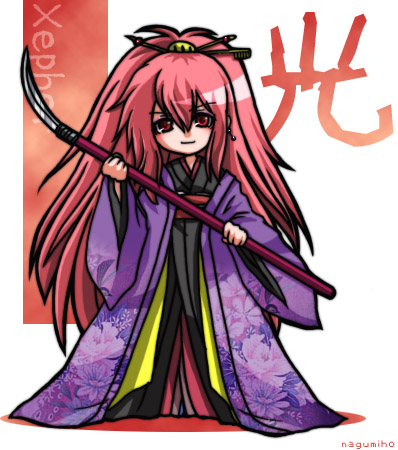 beatmania, beatmania_iidx, chibi, licht, samurai, xepher