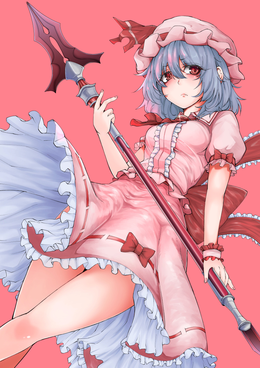 1girl, absurdres, ascot, bangs, blue_hair, bow, breasts, brooch